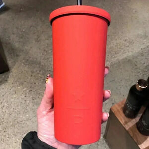 Starbucks Reserve spring 2021 orange red tumbler